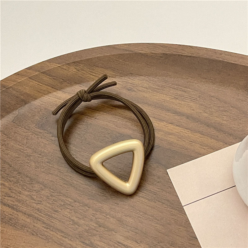 Minimalist Gold Flower Knot Hair Tie MK2BLW6W6HHT15