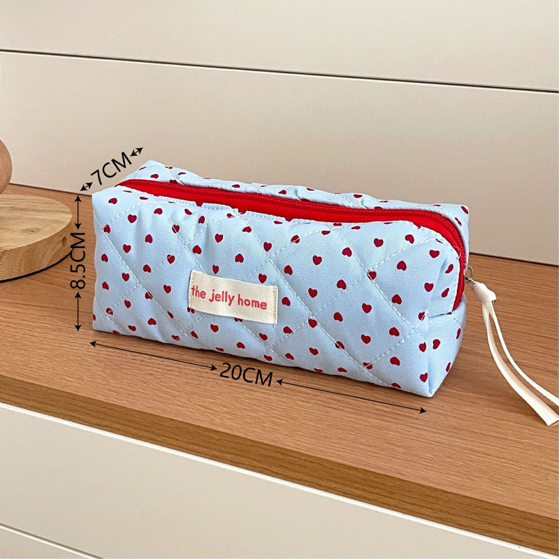 Cute Puppy Embroidery Portable Makeup Bag MK2BW6S10BOB97