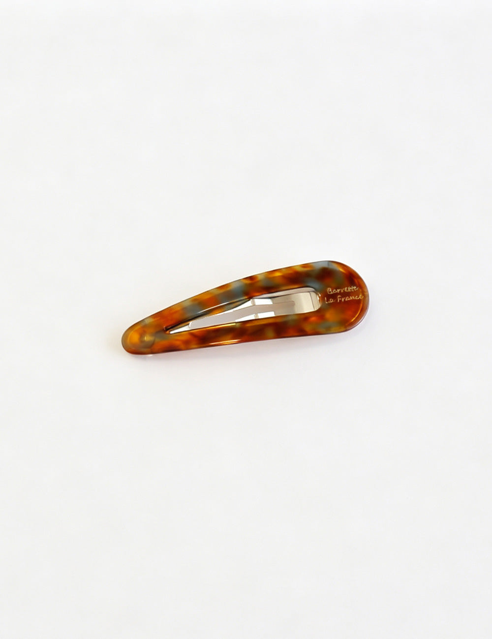 French Style Acetate Non-Slip Snap Hair Clip 6W6HCP1261