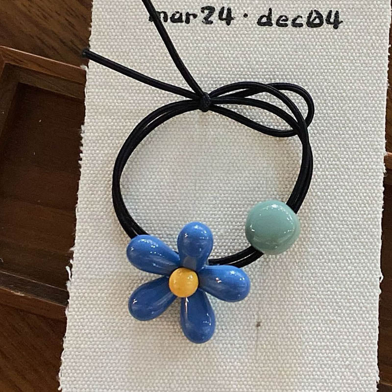 Stylish 3D Flower Knot Fairy Hair Tie MK2BLW6W6HHT21