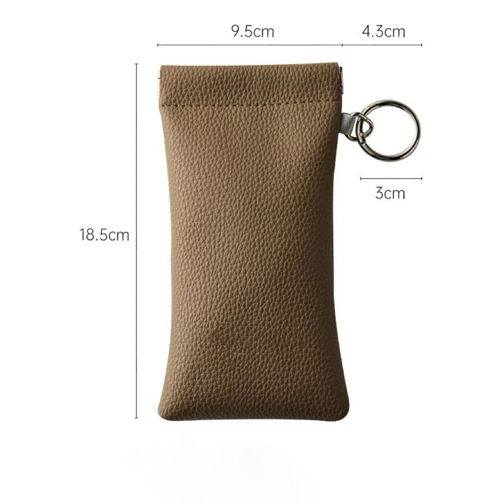 Minimalist Leather Portable Sunglasses Case MK2BLC6W13HSY45
