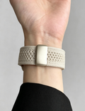 Solid Color Nylon Weave Hollow Watch Band 6W6JWA113