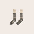 Retro Color Contrast Warm Mid-Calf Socks 6W8FSO819