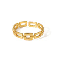 Geometric Statement Ring - DippedShop Wholesale - #5779