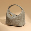Minimalist Solid Color Woven Mini Handbag 6W10BBG2420