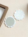 Cute Sunflower Round Portable - DippedShop Wholesale - #3939