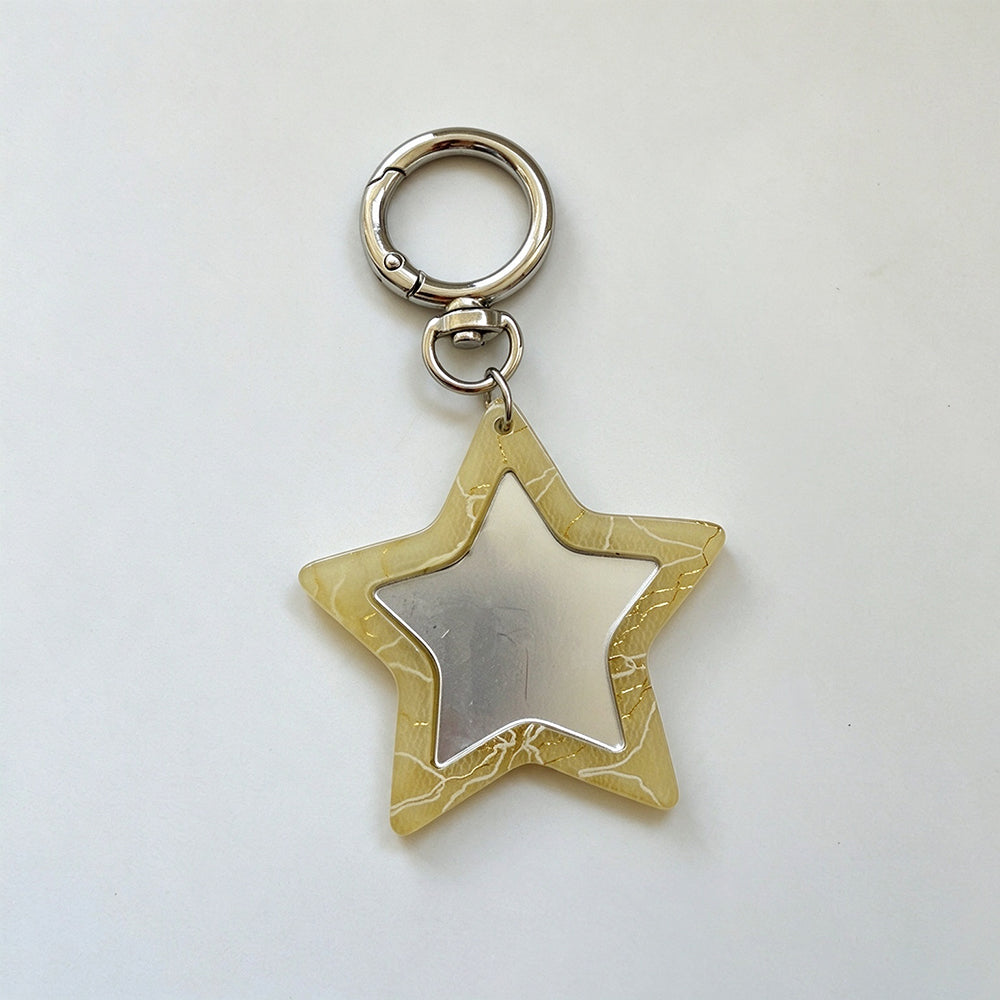 Cute Five-Point Star Mirror Pendant Bag Charm 6W10BBC860