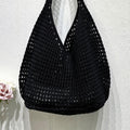 Slouchy Hollow Out Large Capacity Shoulder Bag 6W10BBG1780