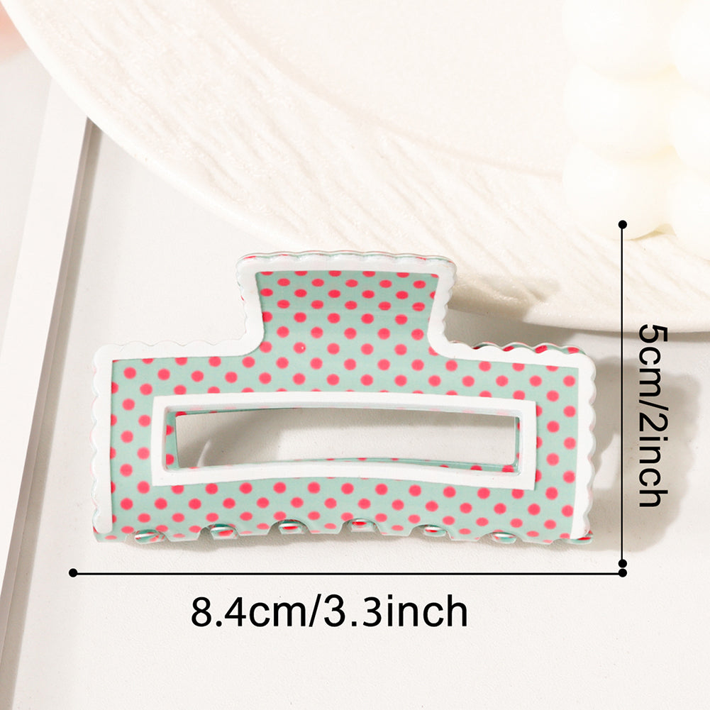 Hollow Square Hair Claw - DippedShop Wholesale - #3203