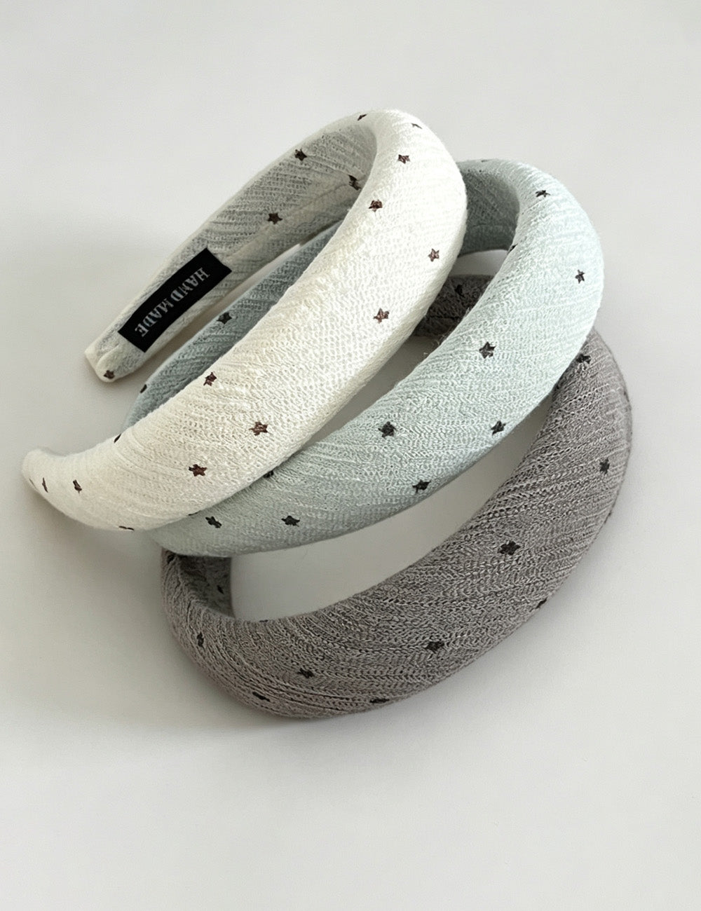 Cute Star Print Padded Wide Headband 6W6HBD295