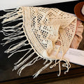 Boho-Style Hollow Tassel Skirt Belt 6W6JBT239