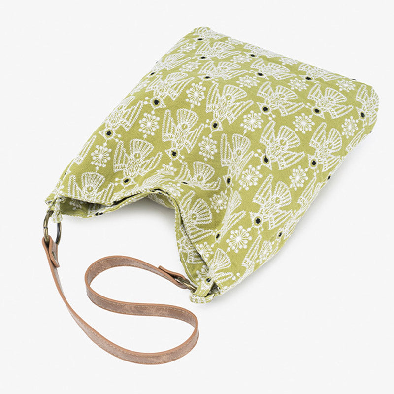 Ethnic-Style Bird Embroidery Portable Shoulder Bag 6W10BBG1932