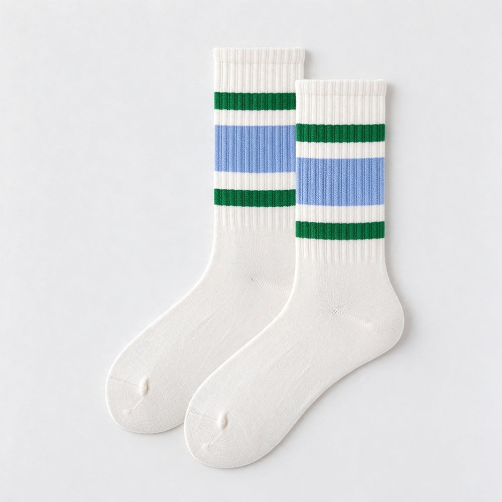 Striped Non-Slip Socks - DippedShop Wholesale - #7683