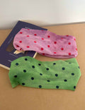 Polka Dot No Slip Headband - DippedShop Wholesale - #1059