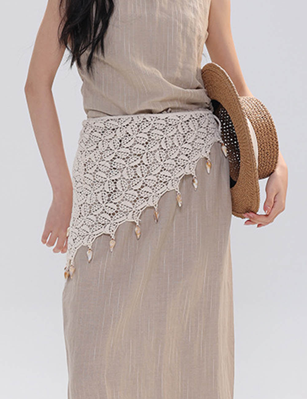 Minimalist Tassel Shawl - DippedShop Wholesale - #5603