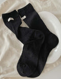 Minimalist Solid Crew Socks - DippedShop Wholesale - #5443