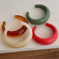C-Shape Resin Bracelet - DippedShop Wholesale - #5331