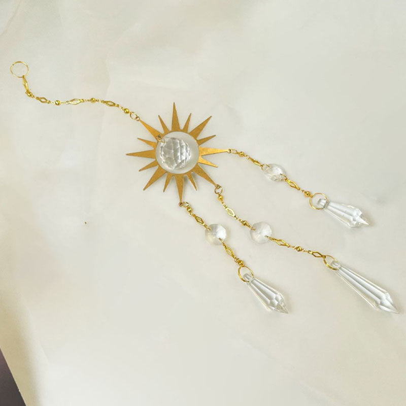 Metal Crystal Suncatcher - DippedShop Wholesale - #3411