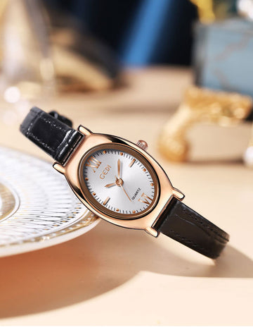 Elegant Oval Dial Analog Quartz Wrist Watch MK2SSAS6W6JWA06