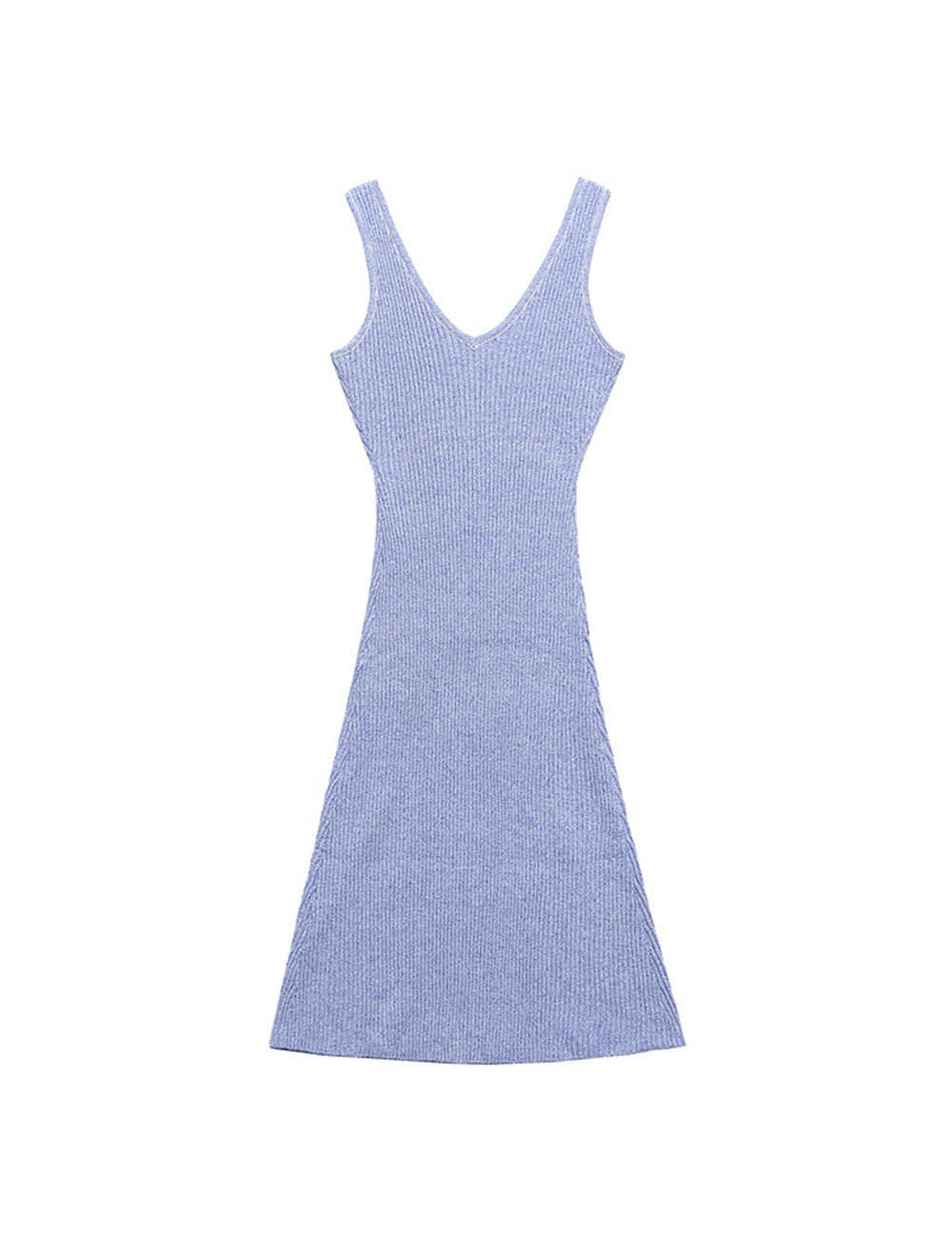 Elegant V-Neck Sleeveless A Line  Dress DP25G531