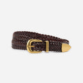 Casual Braid Woven Leather Ski - DippedShop Wholesale - #7923