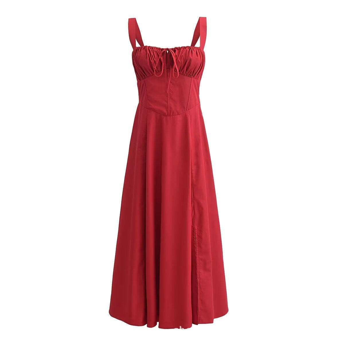 Solid Midi Dress - DippedShop Wholesale - #8659