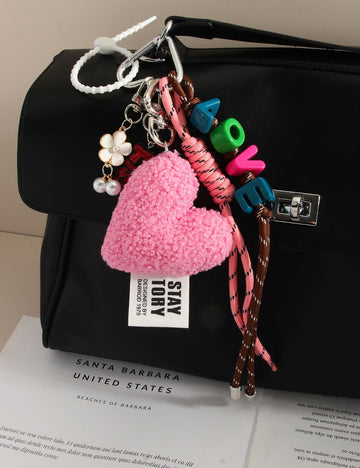 Plush Love Letter Keychain Bag Charms DP25B531