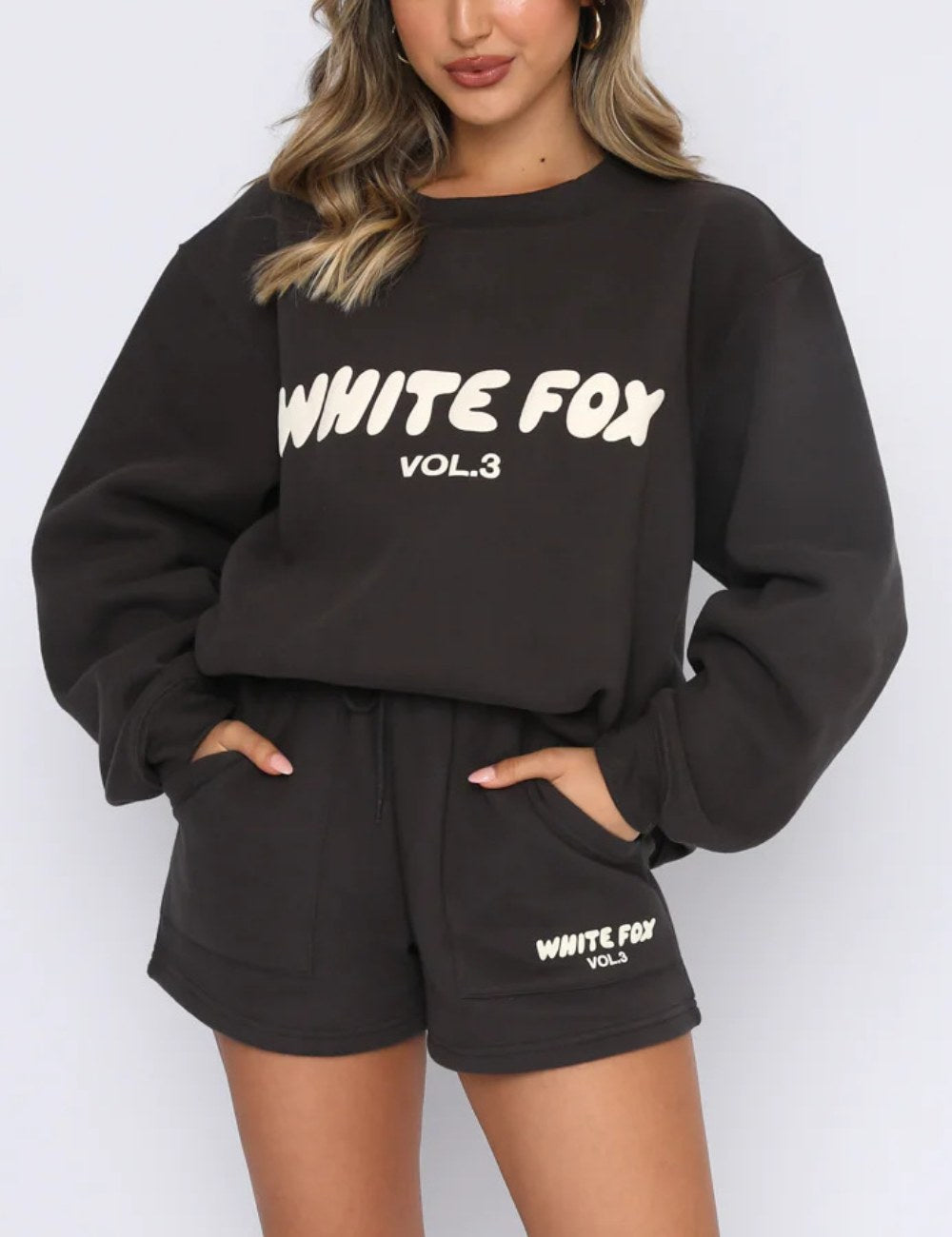 Letter Print Sweatshirt Set - DippedShop Wholesale - #6339