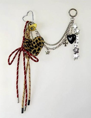Leopard Love String Chain Bag Charm DP25D676