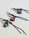 Heart Pendant Bag Charm - DippedShop Wholesale - #2003