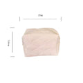 Minimalist Portable Quilted Shell Cosmetic Bag MK2BW6W10BOB421