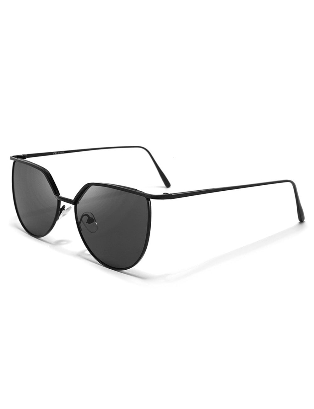 Retro Metal Oval Sunglasses - DippedShop Wholesale - #4099