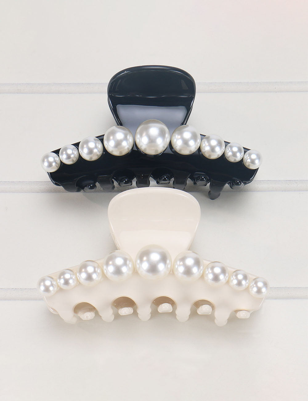 Vintage Pearl Hair Claw - DippedShop Wholesale - #1299