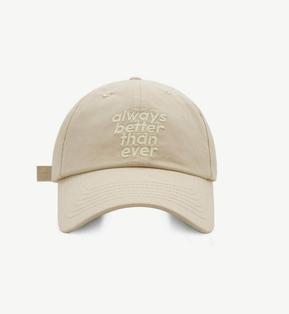 Sweet Letter Embroidered Baseball Caps DPJBC0107
