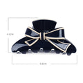 Fashion Bow Knot Large Acetate Hair Claw MK2PPM6W6HCP354
