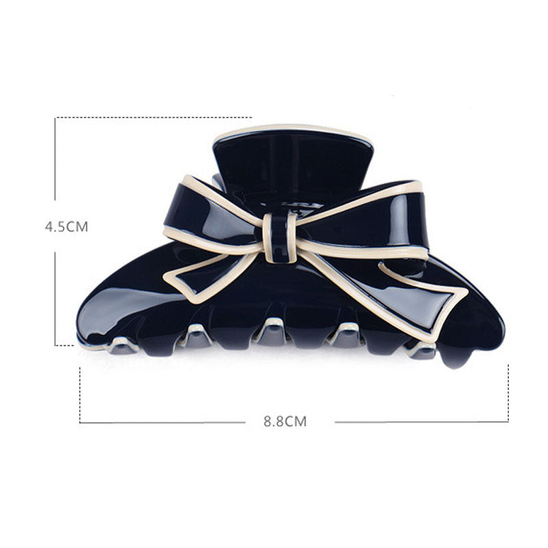 Fashion Bow Knot Large Acetate Hair Claw MK2PPM6W6HCP354