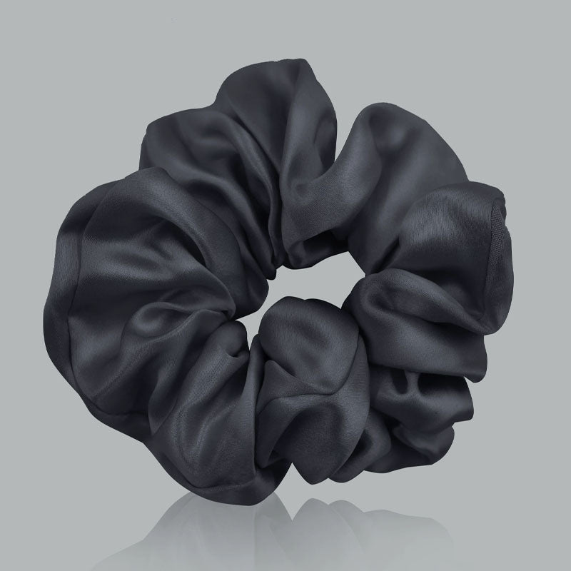 Minimalist Mulberry Silk Solid Color Silk Scrunchies DP25F957