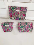 Large Capacity Floral Embroidery Cosmetic Bag MK2BW6W10BOB400