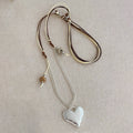 Heart Pendant Adjustable Necklace - DippedShop Wholesale - #0035