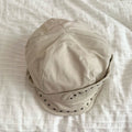 Trendy Irrgular Solid Color Studded Beret Hat 8BK6HAT191L