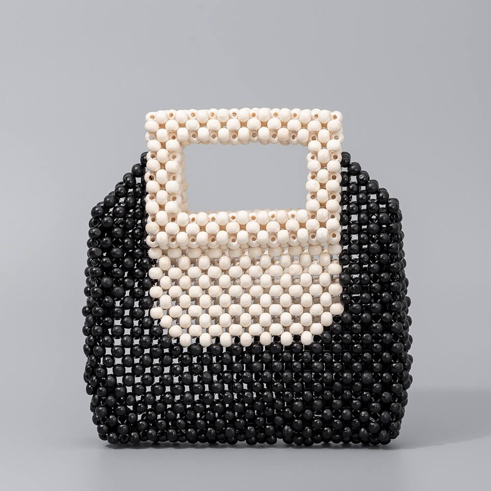 Color Block Handmade Tote Bag DP25B740