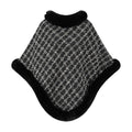 Faux Fur Poncho Cape - DippedShop Wholesale - #4819