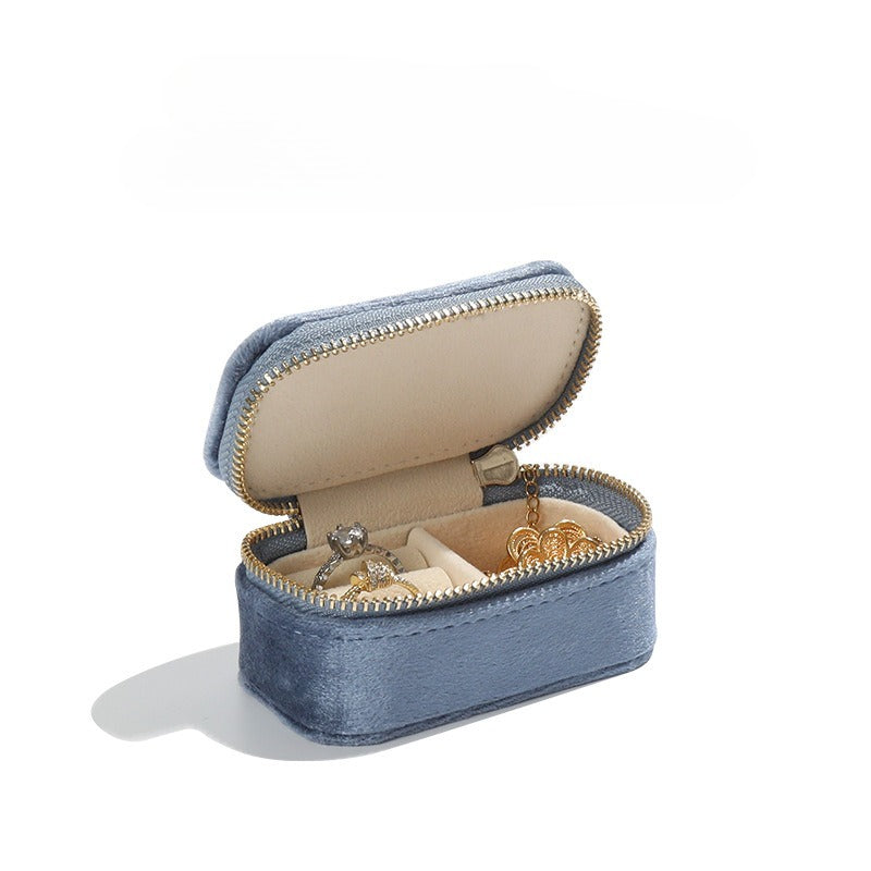 Stylish Large Capacity Solid Color Jewelry Case 8CW6BOB354L