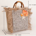 Boho Handwoven Beach Tote - DippedShop Wholesale - #0115