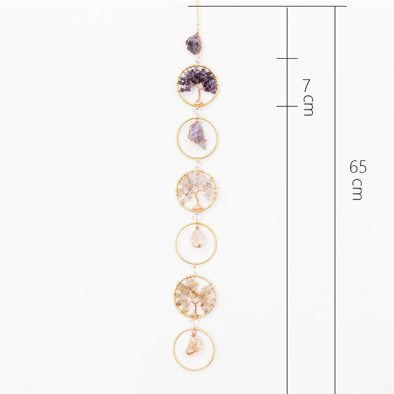 Crystal Tree Suncatcher - DippedShop Wholesale - #9171