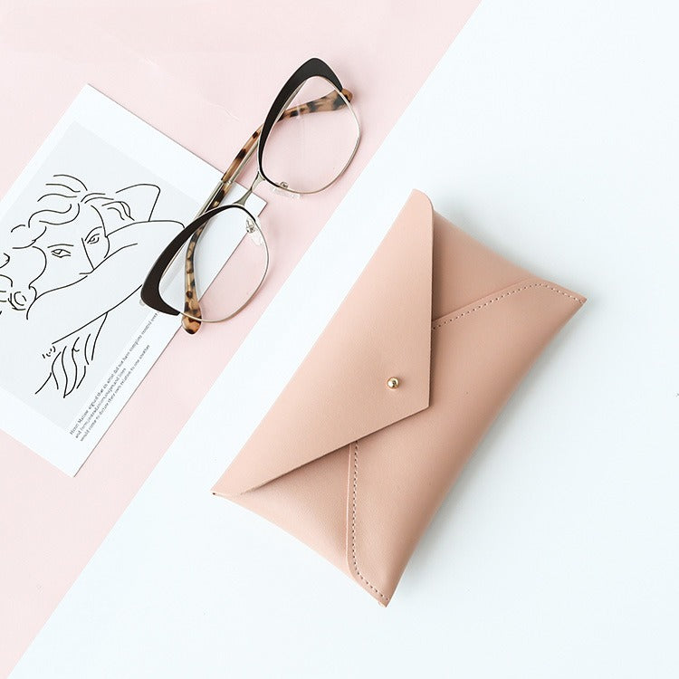 Minimalist Protable Silid Color Eyeglasses Case DP25B926