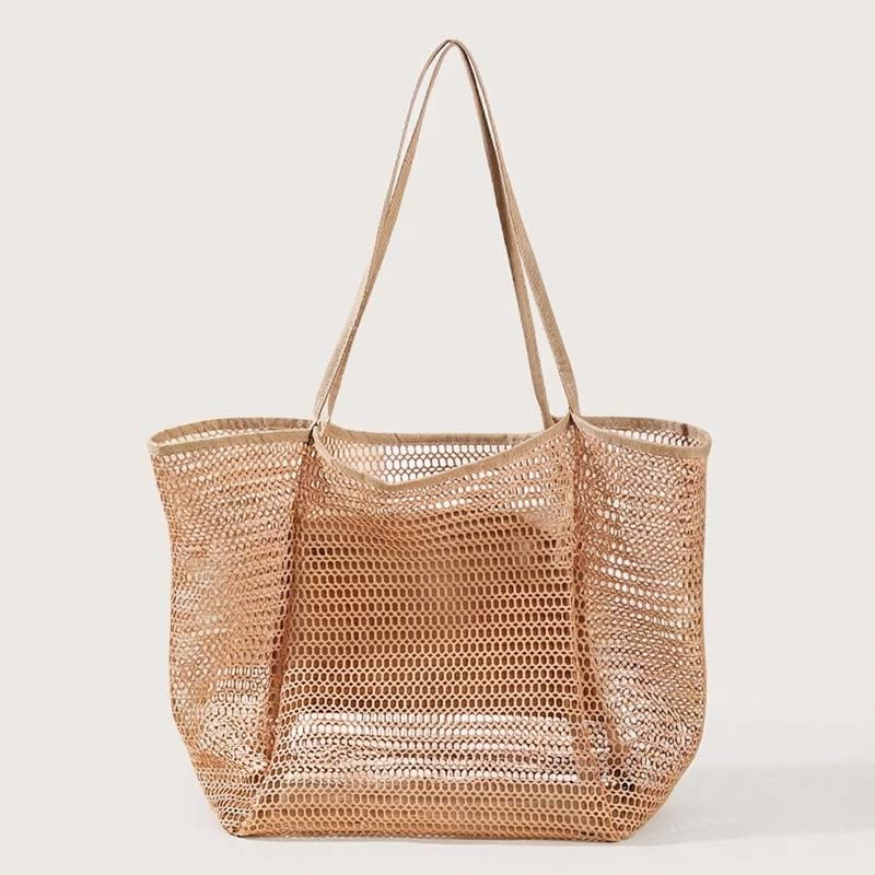 Fashion Large Capacity Mesh Portable Storage Bag 8BW6BOB90T