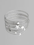 Trendy Star Moon Multi-Layered - DippedShop Wholesale - #3283