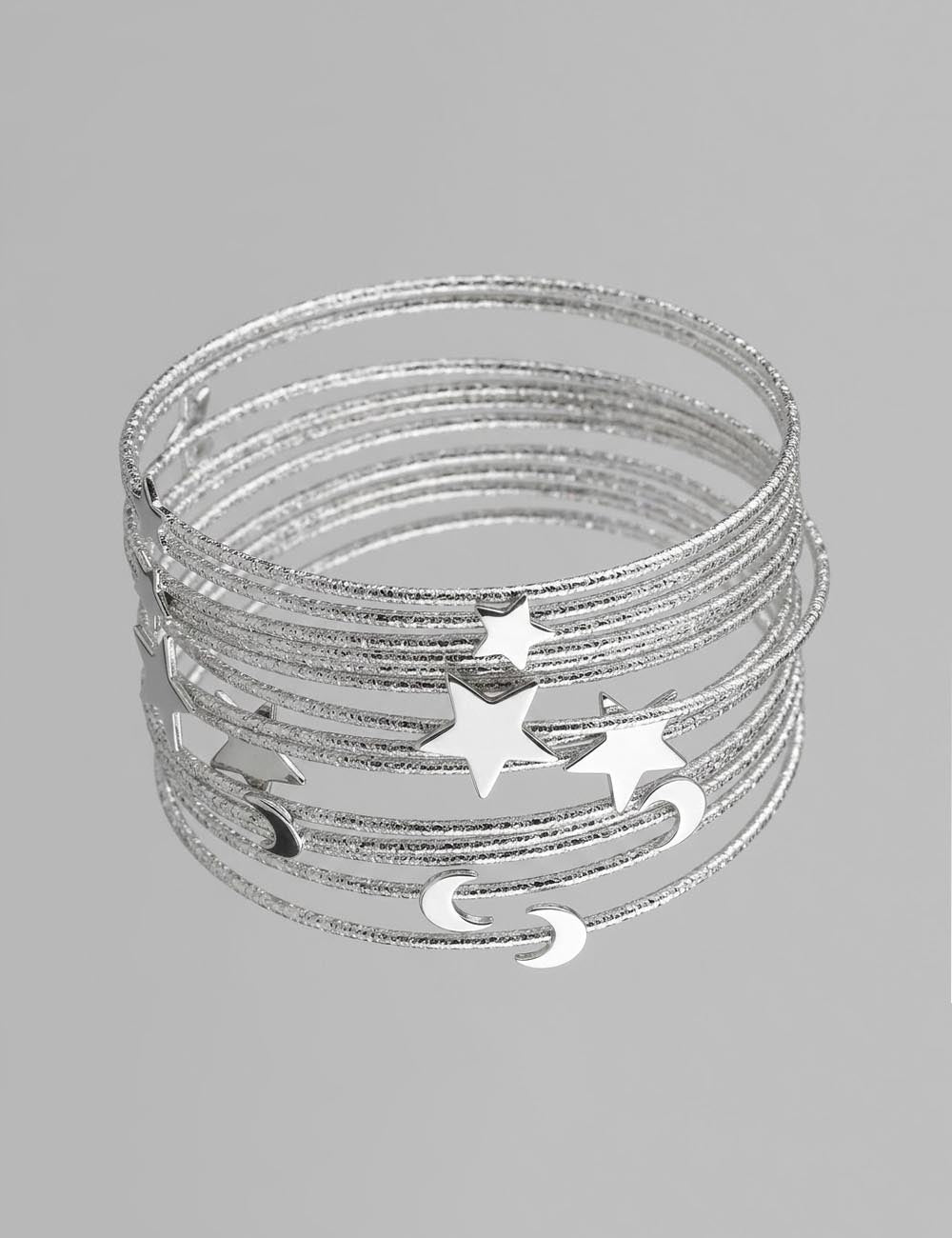 Trendy Star Moon Multi-Layered - DippedShop Wholesale - #3283