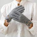 Fuzzy Plush Touch Screen Gloves - DippedShop Wholesale - #9139